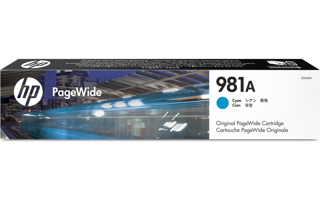 HP HP cart.d'encre 981A cyan