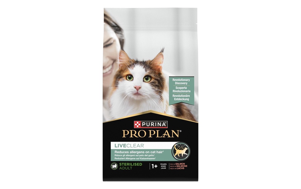 Purina Pro Plan Alimentation sèche Live Clear Adult saumon 1.4 kg