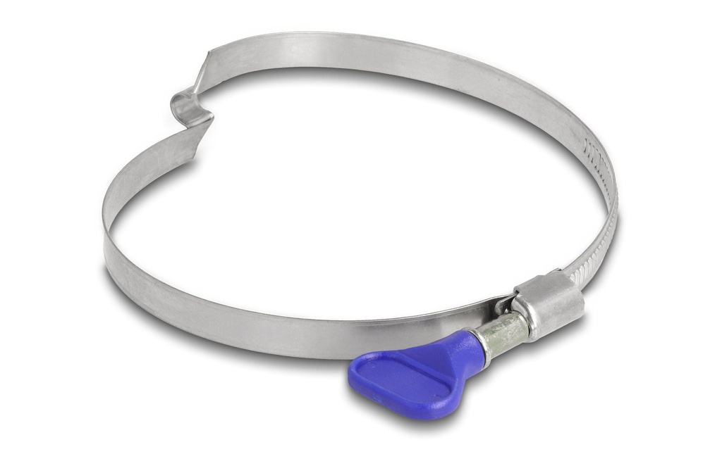 Delock Collier de serrage 80 - 100 mm, pont à droite 5 pièces