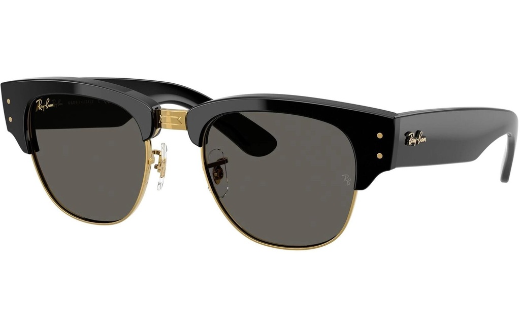 Ray-Ban Lunettes de soleil Mega Clubmaster noir/or