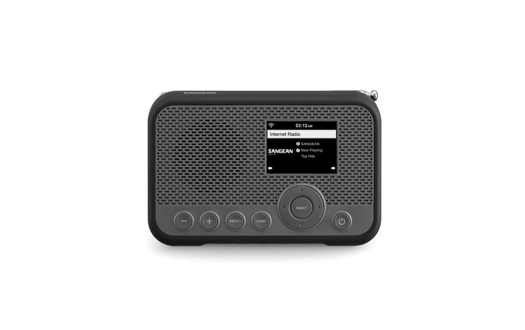 Sangean Radio WFR-39 Noir/Gris