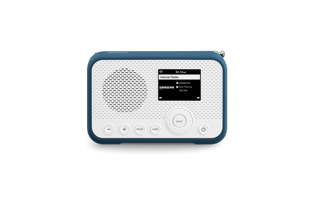 Sangean Radio WFR-39 Bleu/Blanc