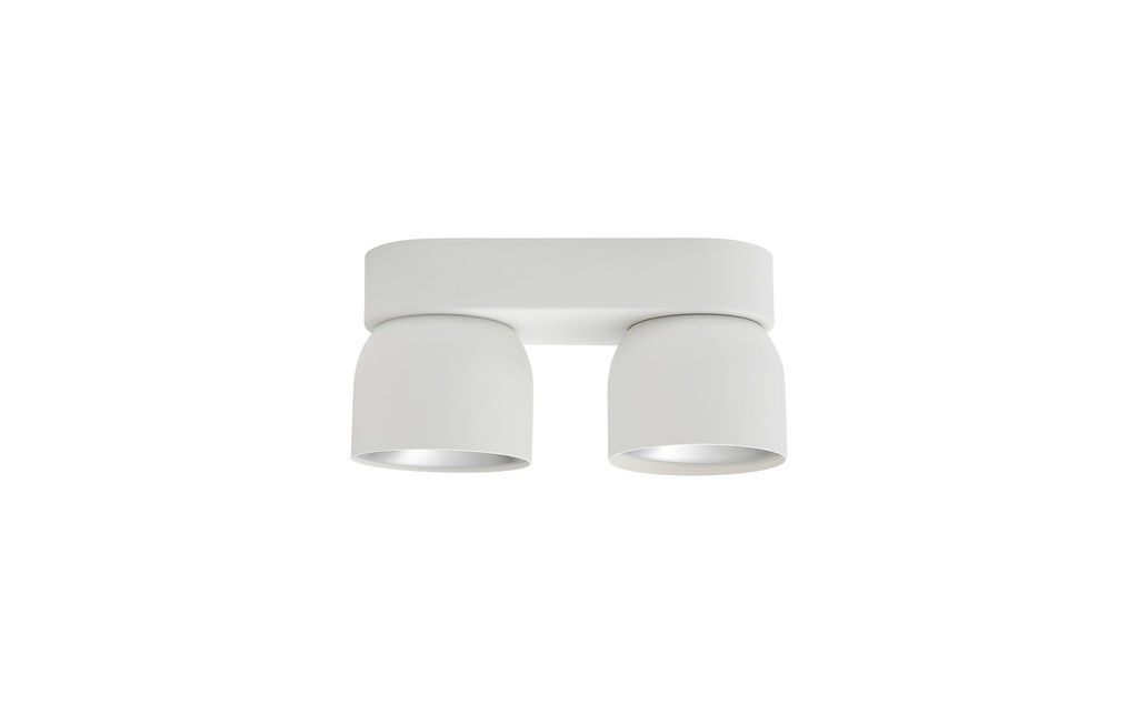 Nordlux Spotlight Pitcher 2-Spot 2 x 50W, GU10, IP20, blanc
