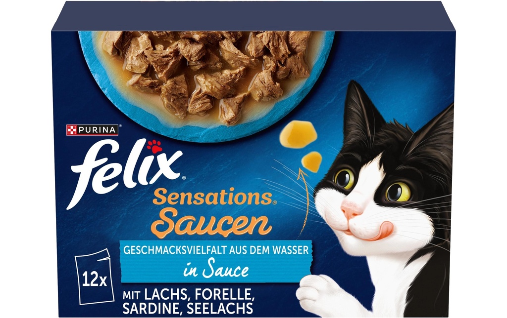 Felix Sensations Goût de l'eau 12 x 85 g