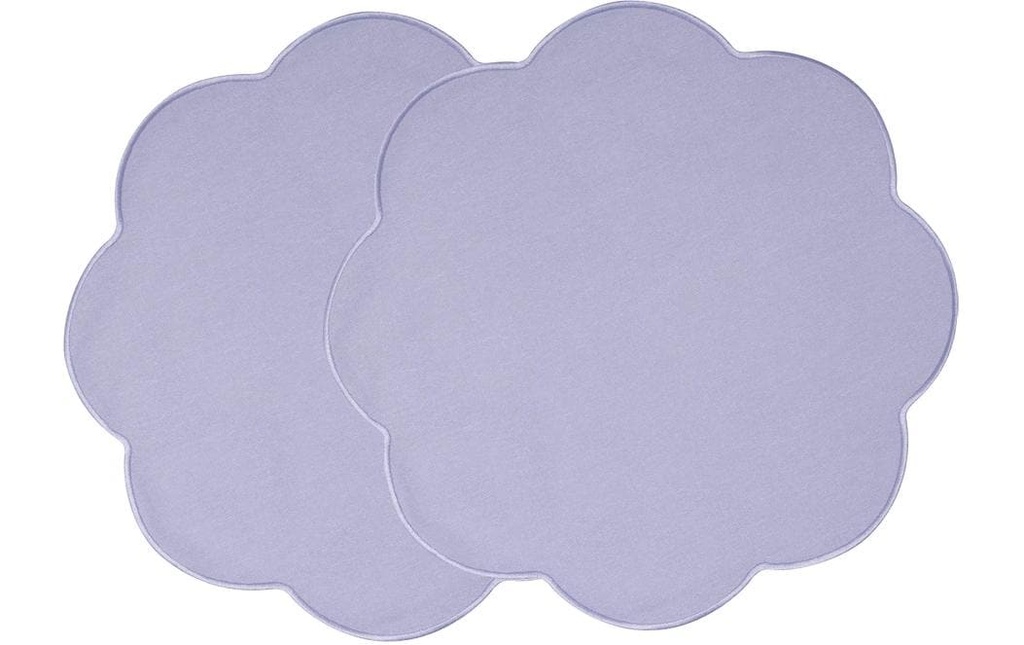 Villeroy & Boch Set de serviettes Fleur Bleu 2 pièces