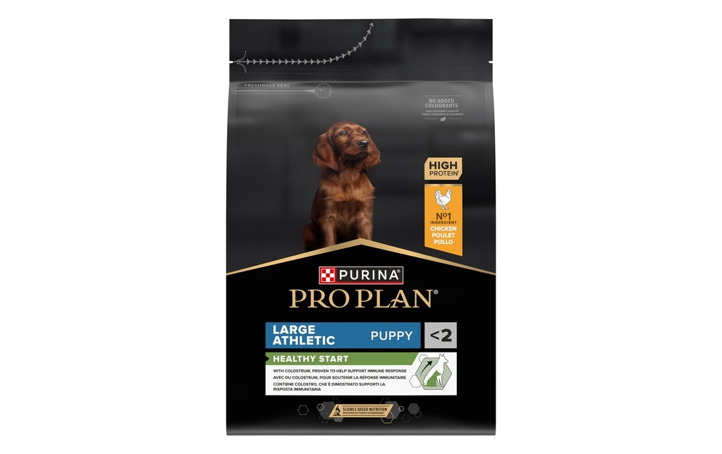Purina Pro Plan Alimentation sèche Large Athletic Puppy Healthy Start poulet 3 kg