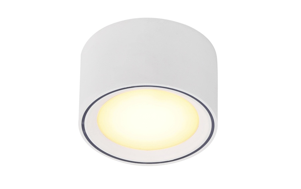 Nordlux Spot encastré Fallon 8.5W LED, 2700K, IP20, 230 V, blanc