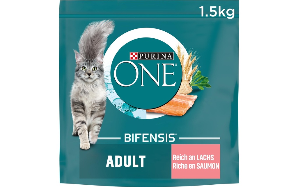 Purina ONE Alimentation sèche Adult saumon 1.5 kg