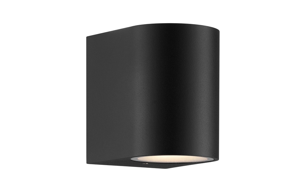 Nordlux Lampe murale Dion Single GU10, 25W, IP44, noir