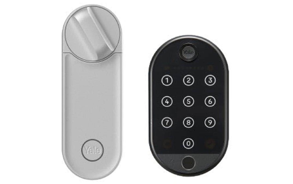 Yale Linus L2 Smart Lock et pavé d'empreintes digitales intelligent Argent