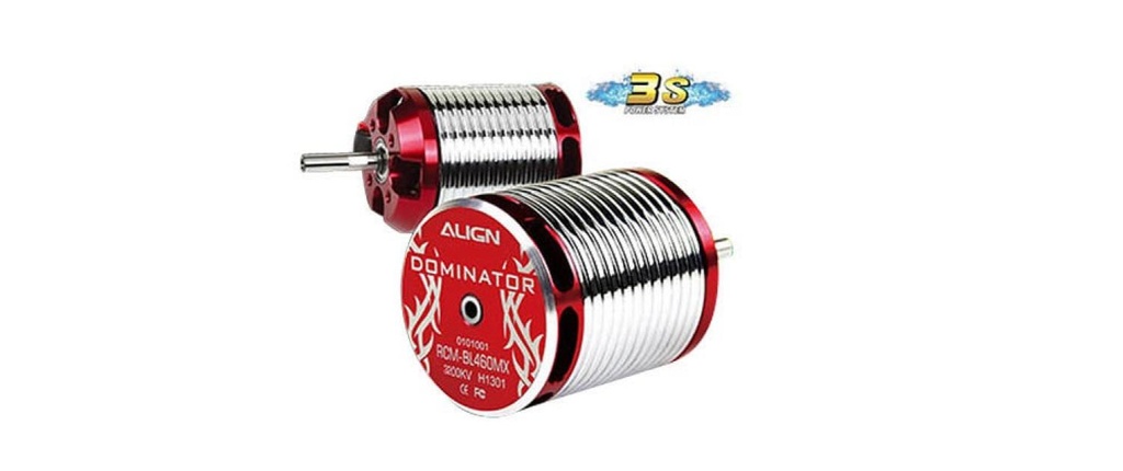 ALIGN Moteur brushless 460MX 3200 KV