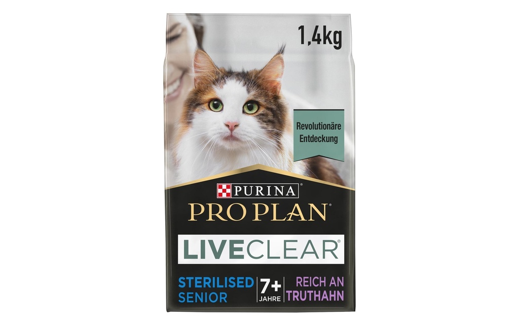 Purina Pro Plan Alimentation sèche Live Clear Senior Riche Dinde 1.4 kg