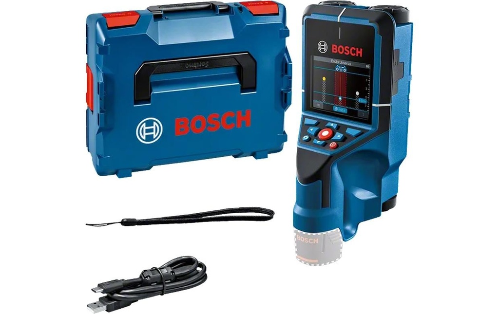 Bosch Professional Scanner mural PRO D-tect 200 C Set avec L-BOXX 136 (sans batterie)
