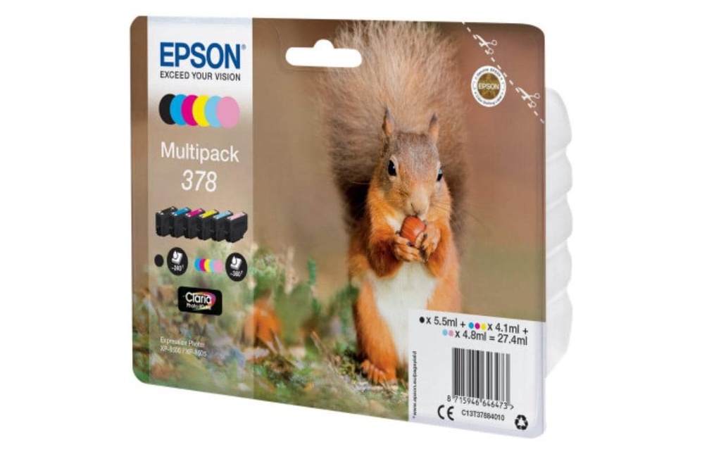 EPSON Epson cart.encre T37884010 MP (6 pces)