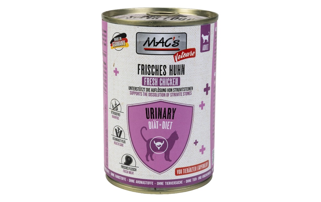 MAC's Vetcare Urinary poulet 0.4 kg