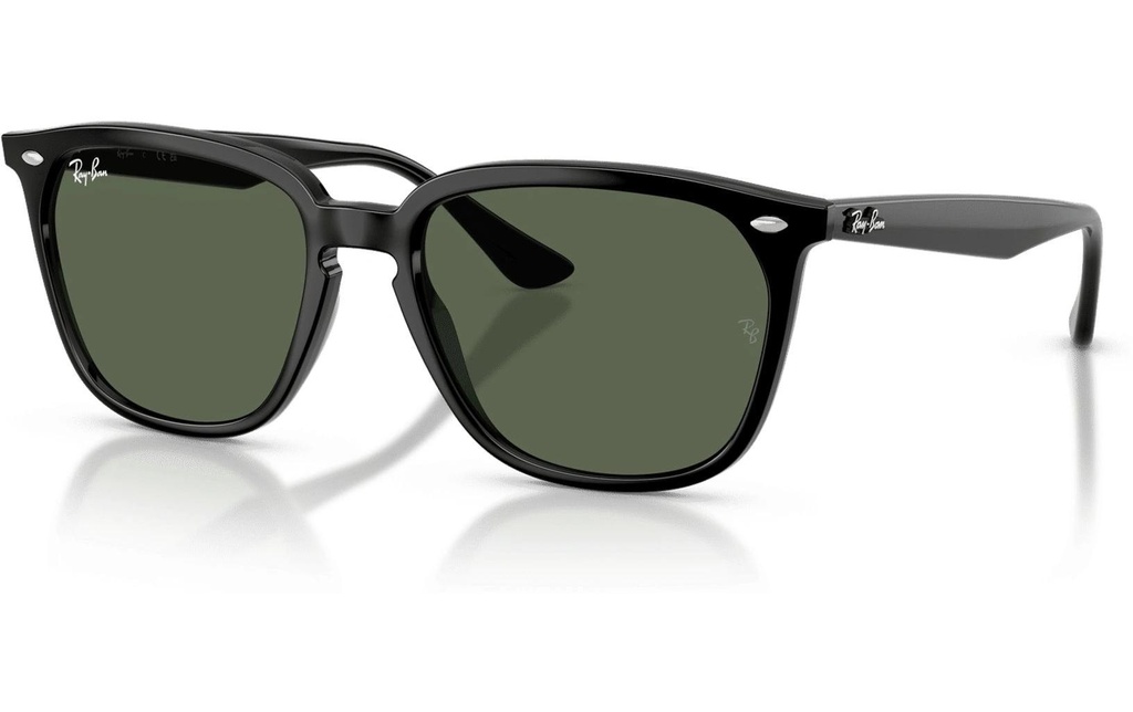 Ray-Ban Lunettes de soleil Chris Noir / Vert foncé