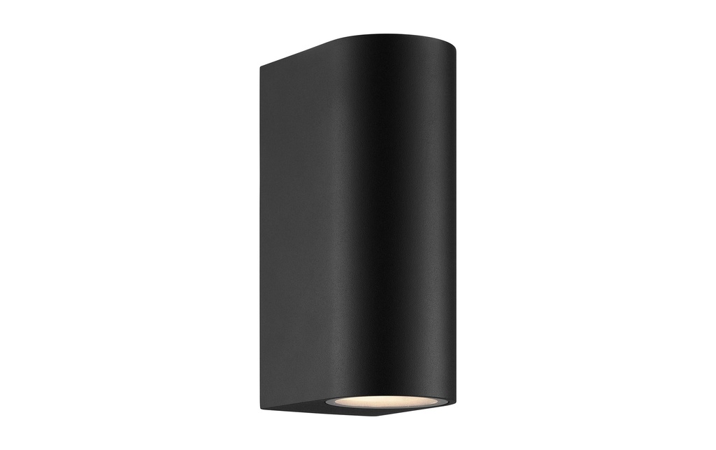 Nordlux Lampe murale Dion Double GU10, 25W, IP44, noir