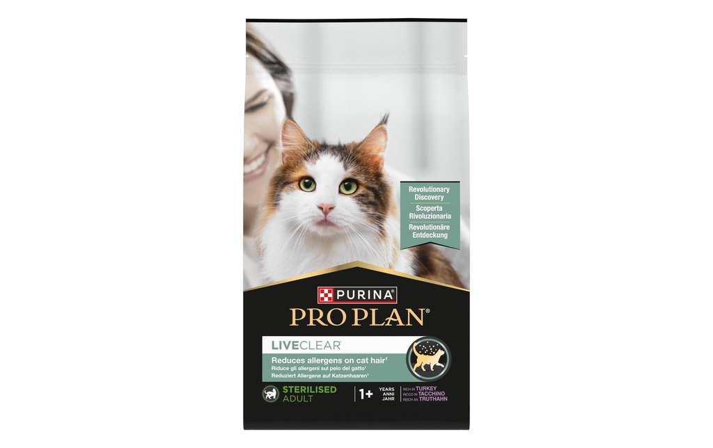 Purina Pro Plan Alimentation sèche Live Clear Adult Dinde 1.4 kg