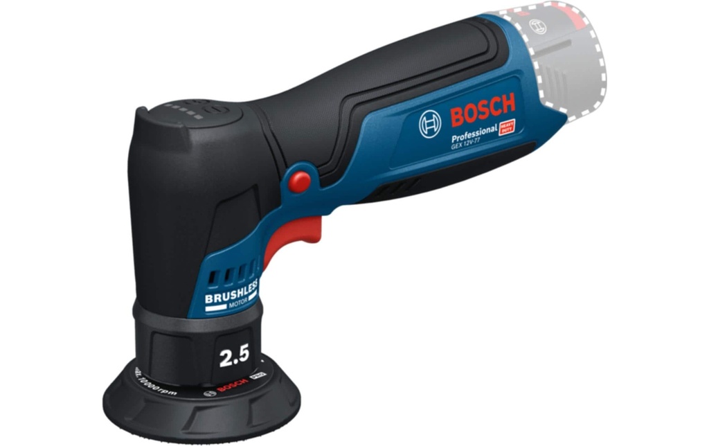 Bosch Professional Ponceuses excentriques sans fil PRO GEX 12V-77 (sans batterie)