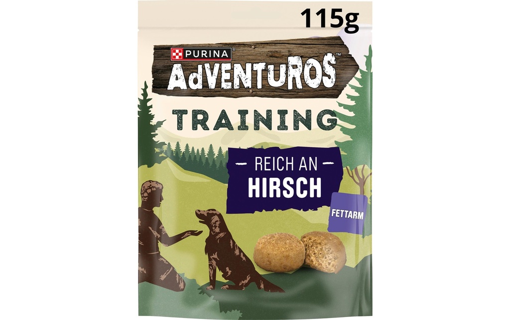 Purina AdVENTuROS Friandise Entraînement Riche à Cerf 115 g