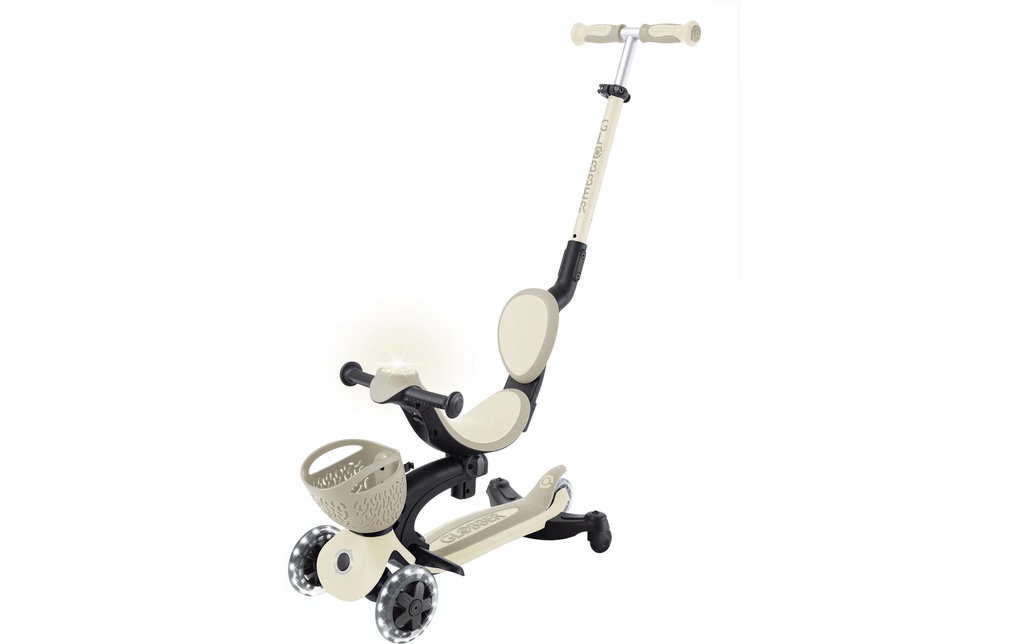 GLOBBER Patinette GO UP Baby Lights 360° Taupe