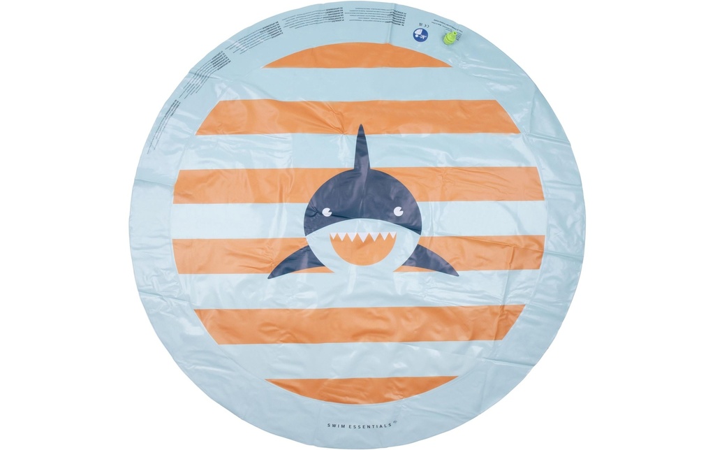 Swim Essentials Tapis d'arrosage requin 27.2 x 19.1 x 4.3 cm