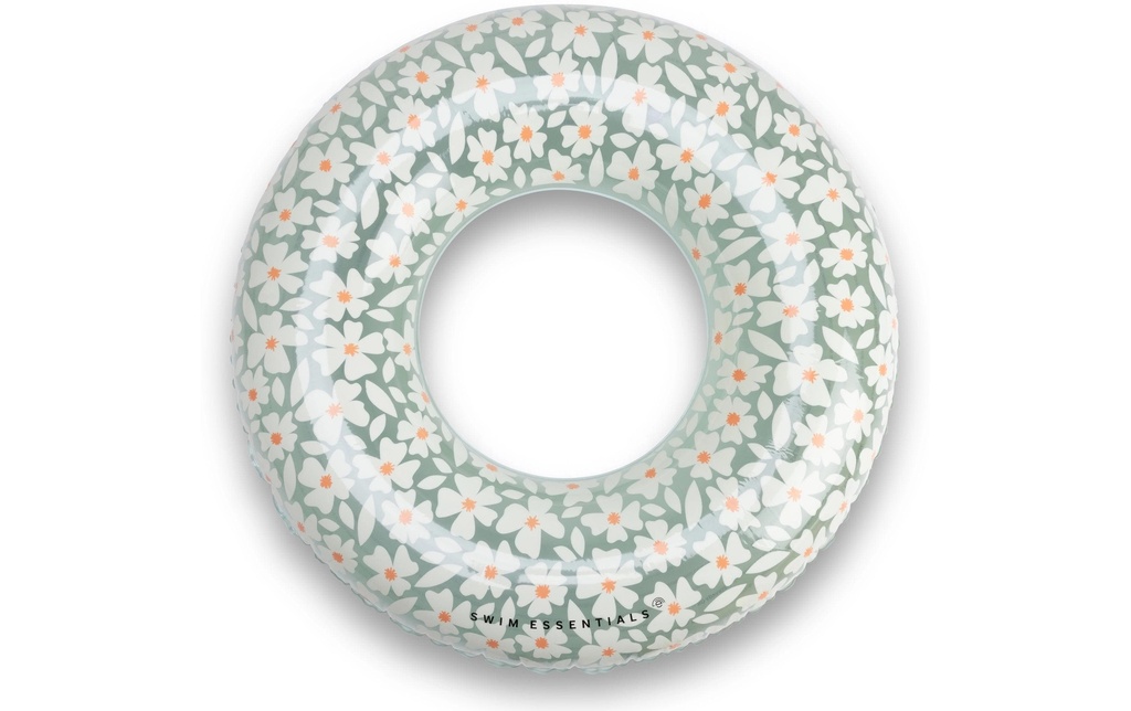 Swim Essentials Bouée de natation Green Flowers 90 cm