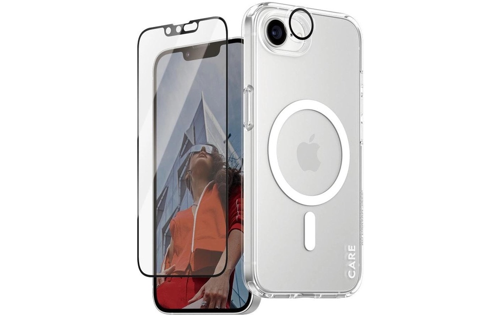 CARE by PanzerGlass Flagship 3-in-1 iPhone 17e/16e