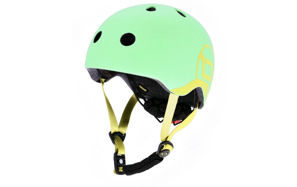 Scoot and Ride Casque pour enfants Kiwi Vert/Jaune, XXS-S/45 - 50