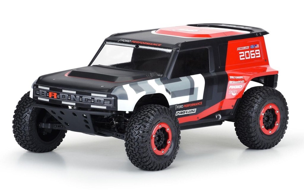 Proline Carrosserie Ford Bronco R non peint, 1:10