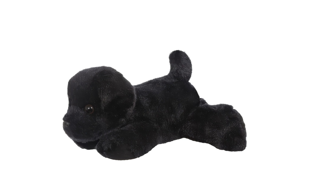 AURORA Peluche Mini Flopsies Blackie Black Labrador 20 cm