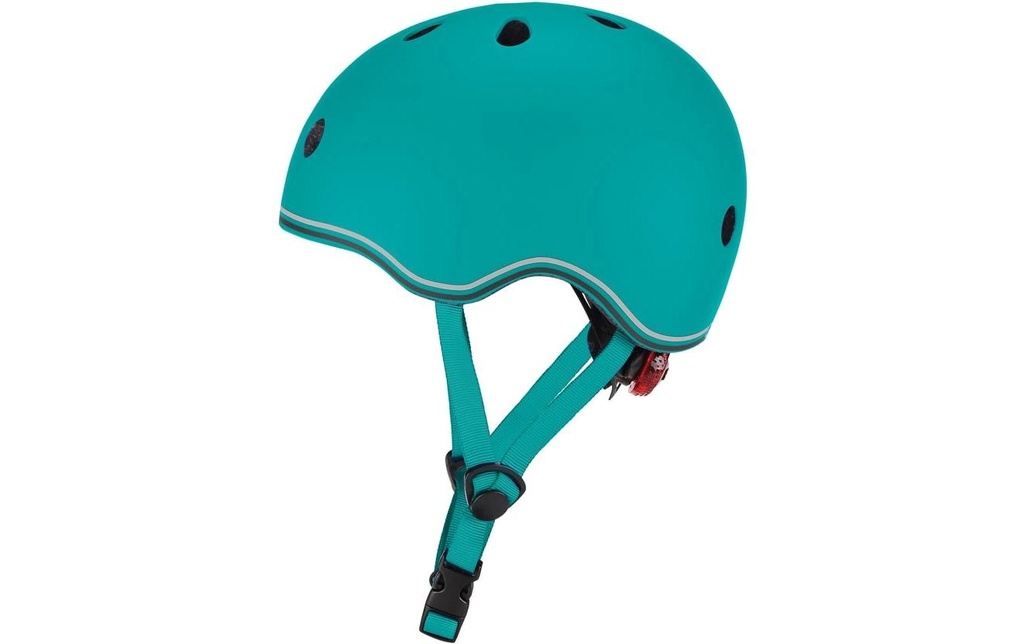 GLOBBER Casque pour enfants Go Up Lights Turquoise, XS-S