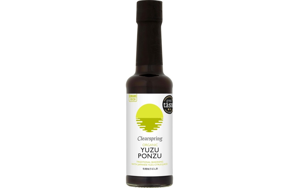 Clearspring Bouteille Condiment biologique Yuzu Ponzu 150 ml