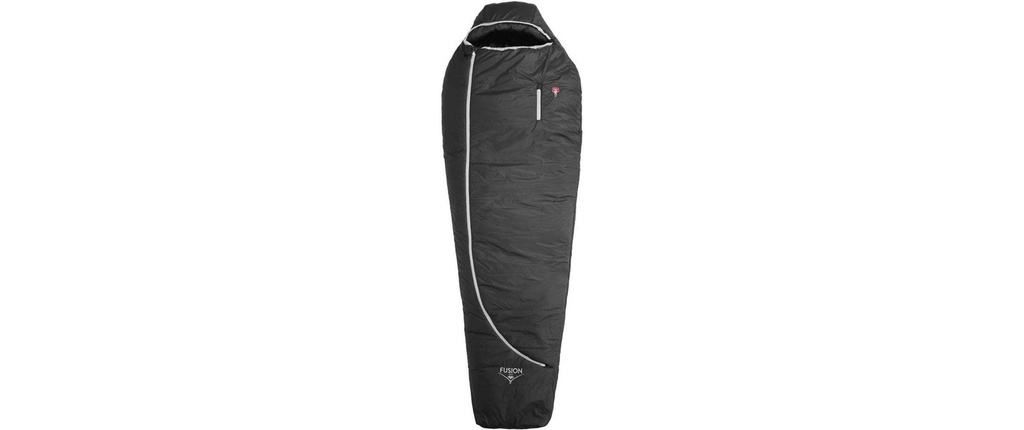 Grüezi Bag Sac de couchage Fusion Zero -3 °C 178 cm, noir