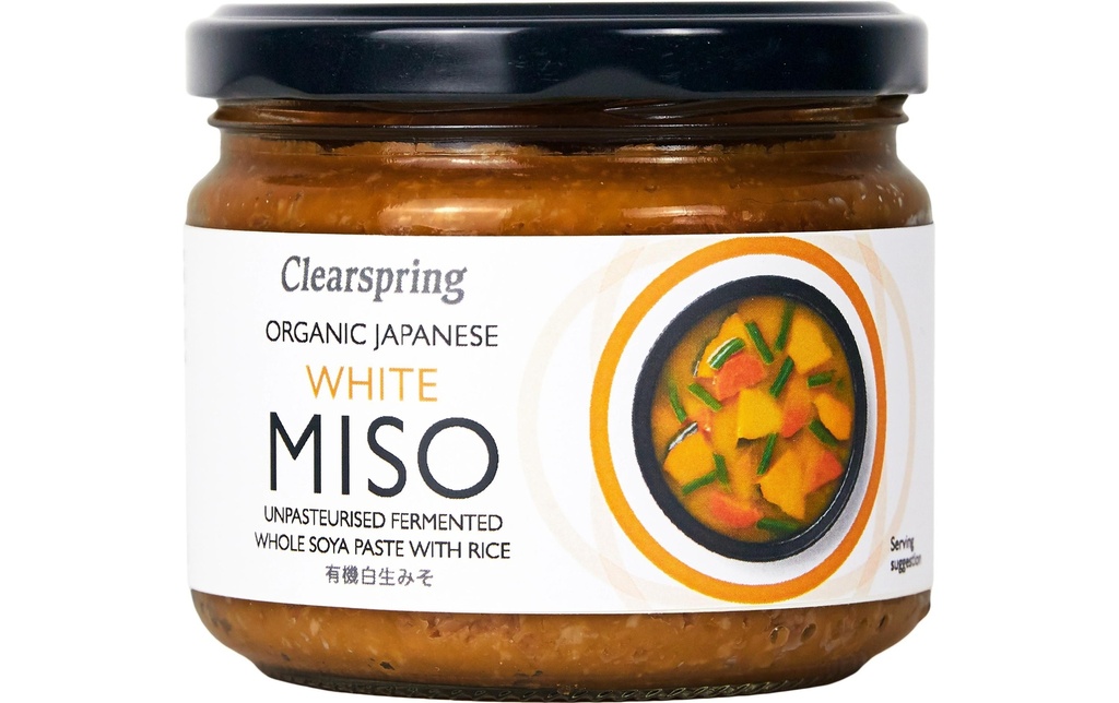 Clearspring Sauce Miso blanc japonais biologique 270 g
