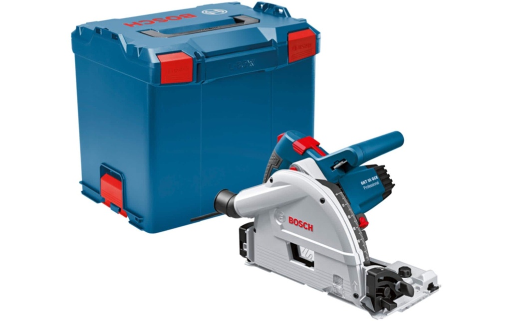 Bosch Professional Scie circulaire portative PRO GKT 55 GCE en L-BOXX avec lame de scie circulaire