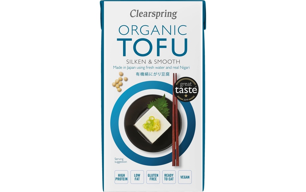 Clearspring Organic Japanese Tofu Sérénité de soja 300 g
