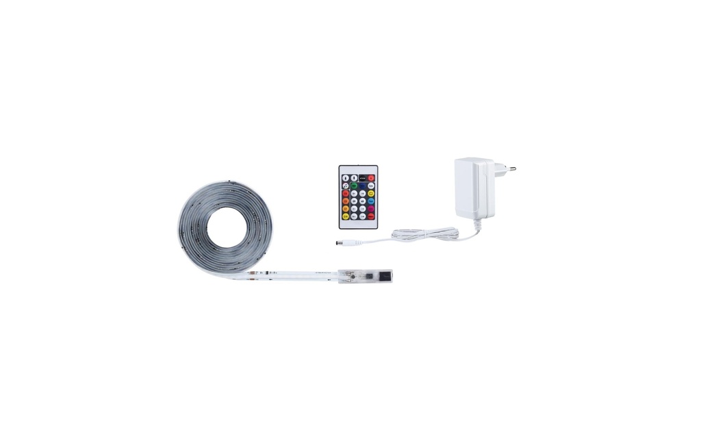 Paulmann Ruban à LED Kit complet SimpLED RGBIC, 3m revêtu