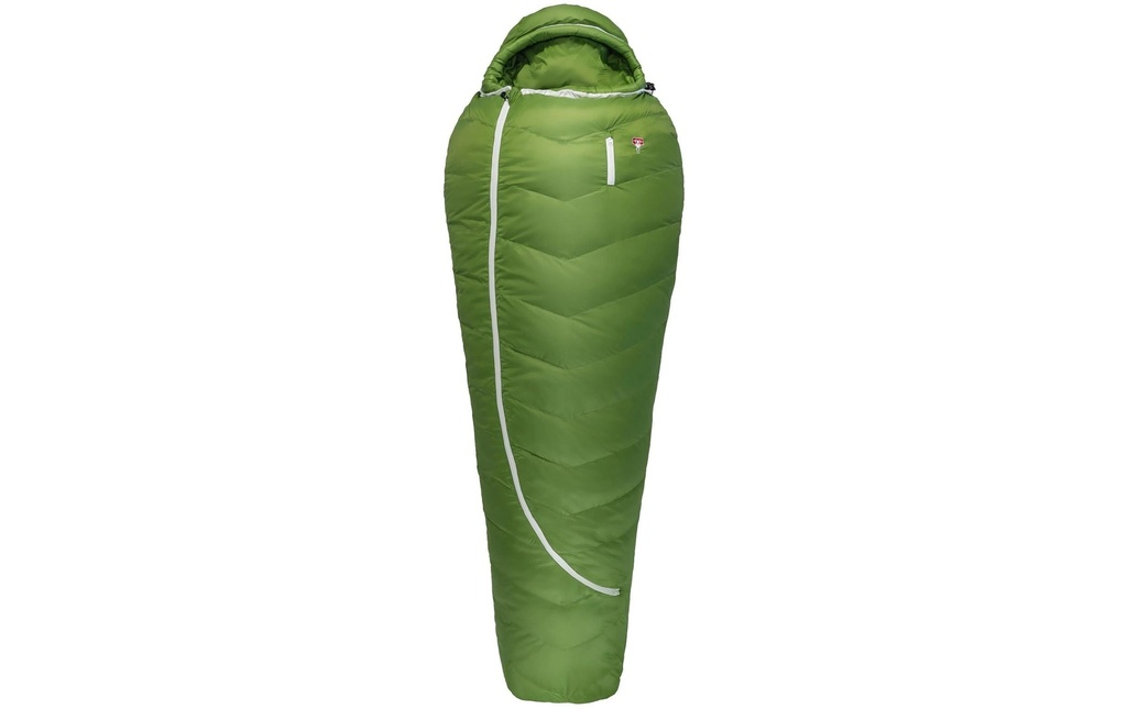 Grüezi Bag Sac de couchage DownWool Summer 2.0 -3 °C 175 cm, vert