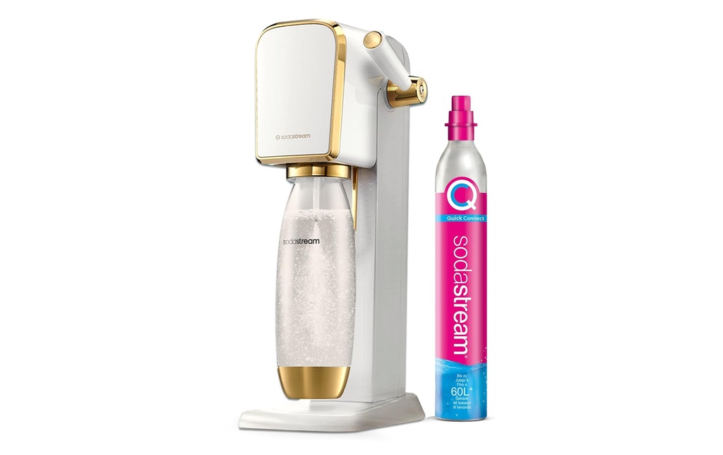 Sodastream Gazéificateur d’eau Art Blanc/or