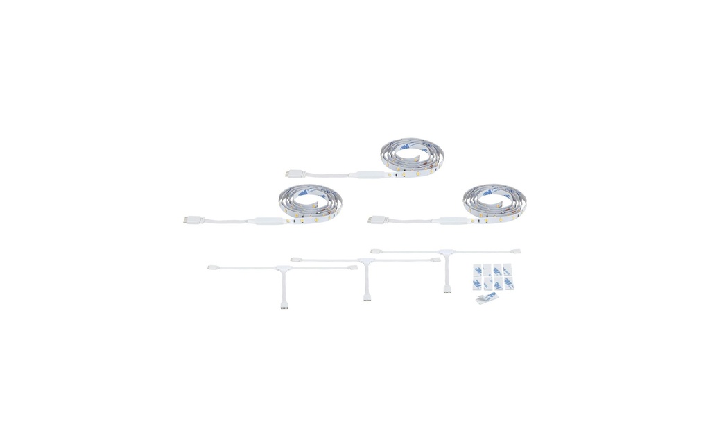 Paulmann Extension 3 x 1m pour MaxLED Stair LED Strip 2700K