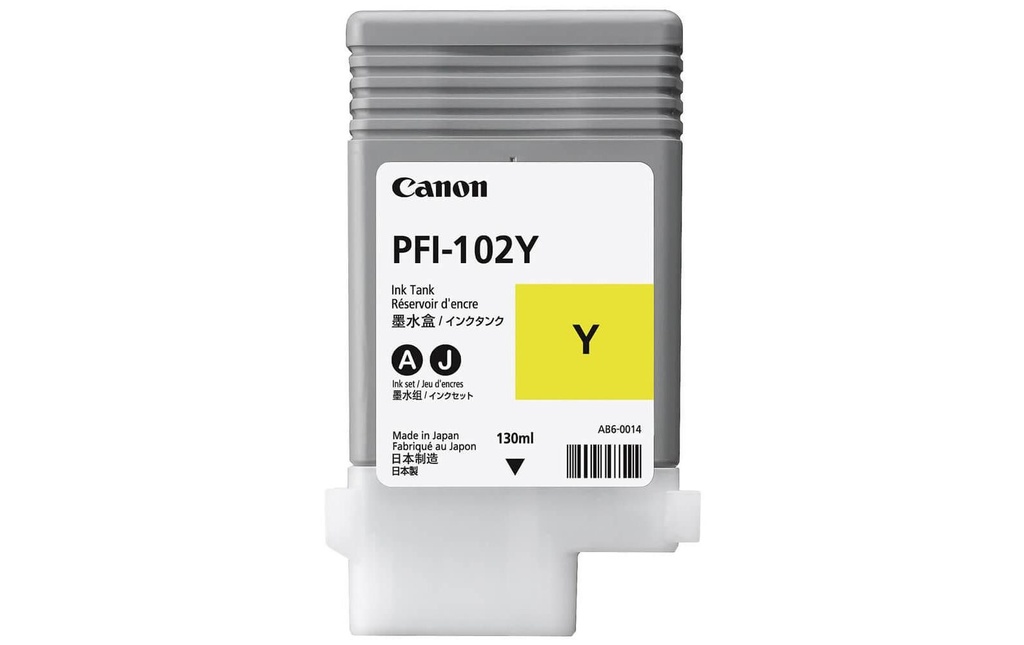 [770403150] CANON Canon cartouche PFI102Y yellow