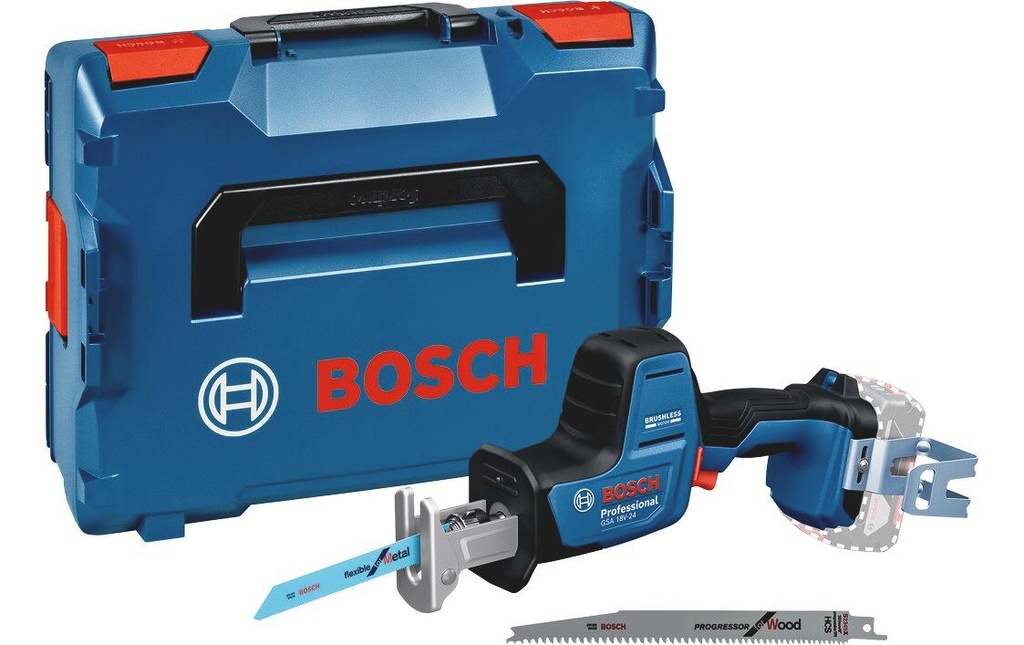 Bosch Professional Scie-sabre sans fil PRO GSA 18V-24 en L-BOXX (sans batterie)