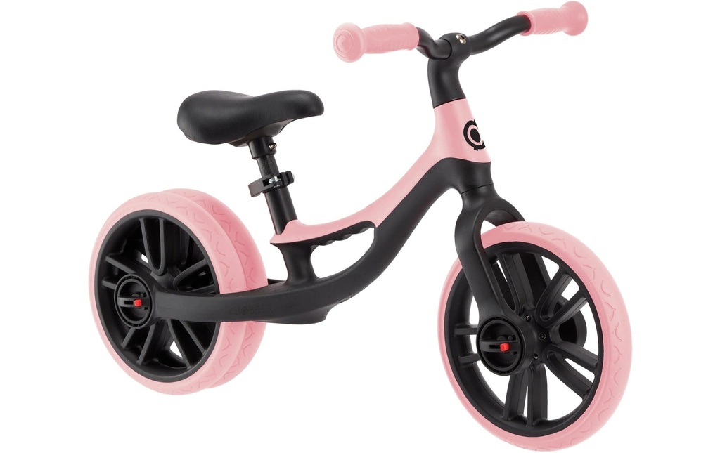 GLOBBER Draisiennes pour enfant GO Bike Elite Duo Noir/Rose