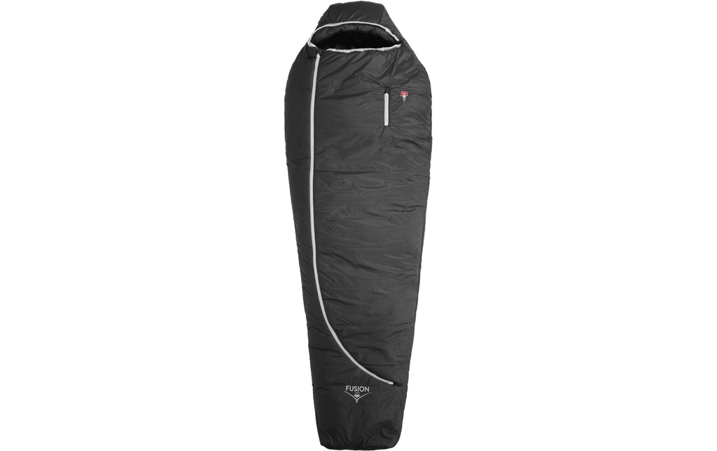 Grüezi Bag Sac de couchage Fusion Zero -3 °C 200 cm, noir