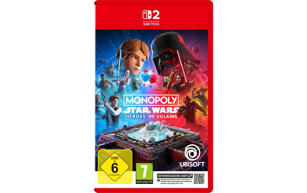 Ubisoft Monopoly: Star Wars Heroes vs Villains SW2 (Carte de jeu)