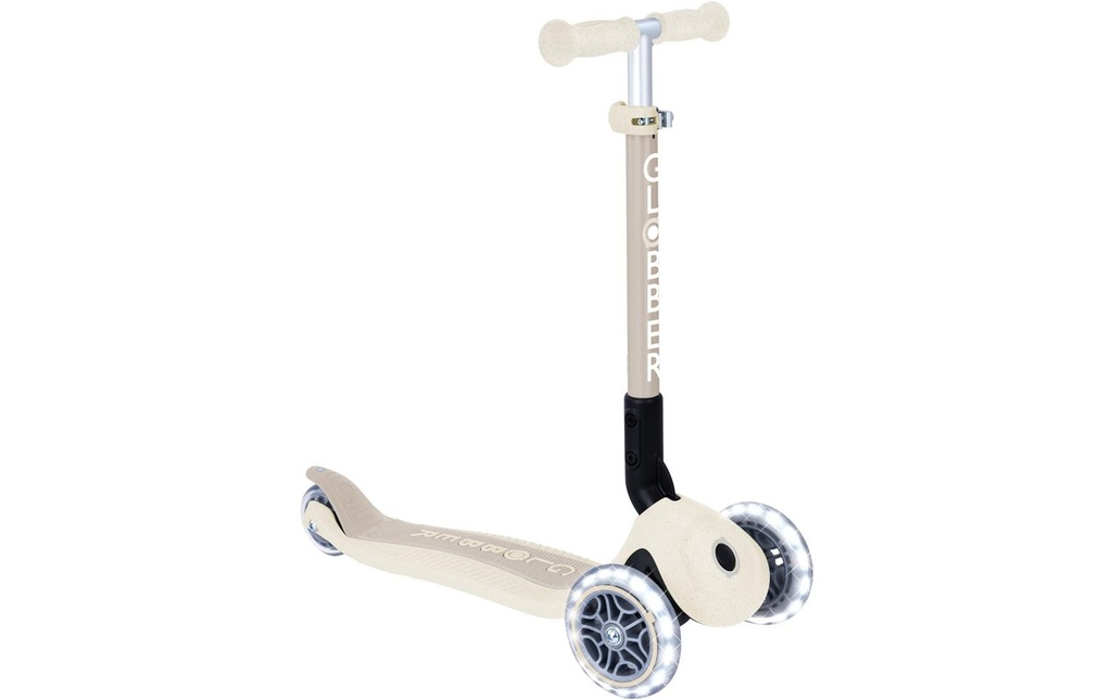 GLOBBER Patinette Junior Foldable Lights ECO Mini Beige