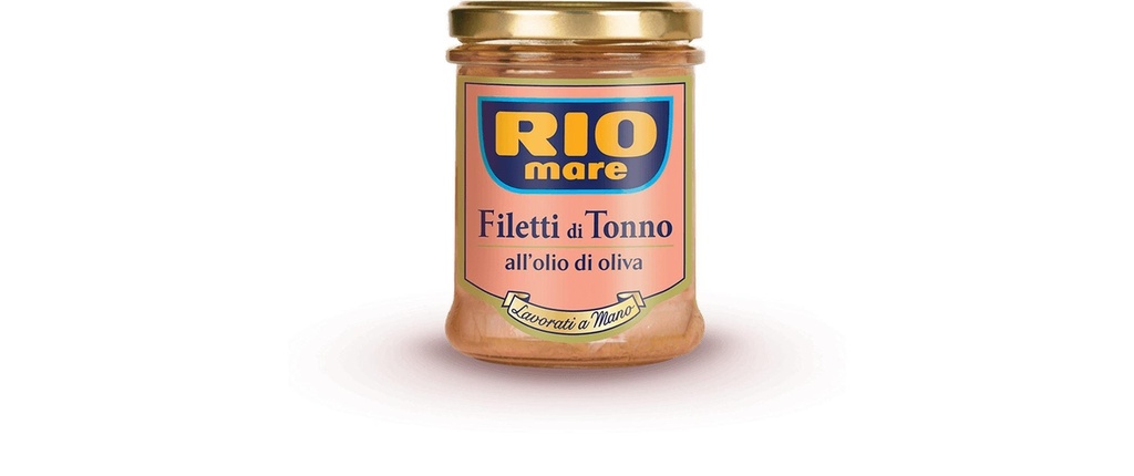 RIO mare Verre Filets de thon à l'huile d'olive 120 g