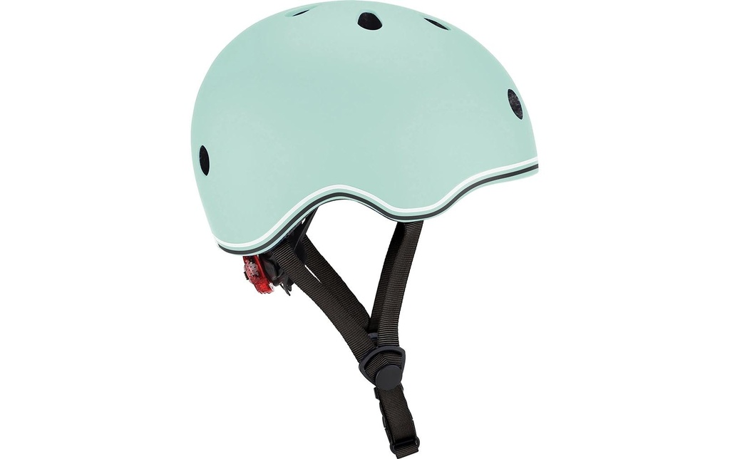GLOBBER Casque pour enfants Go Up Lights Vert clair, XS-S