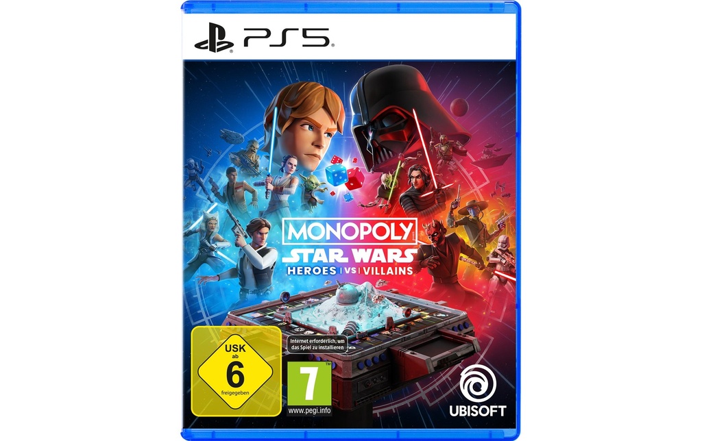 Ubisoft Monopoly: Star Wars Heroes vs Villains PS5 (Boîte)
